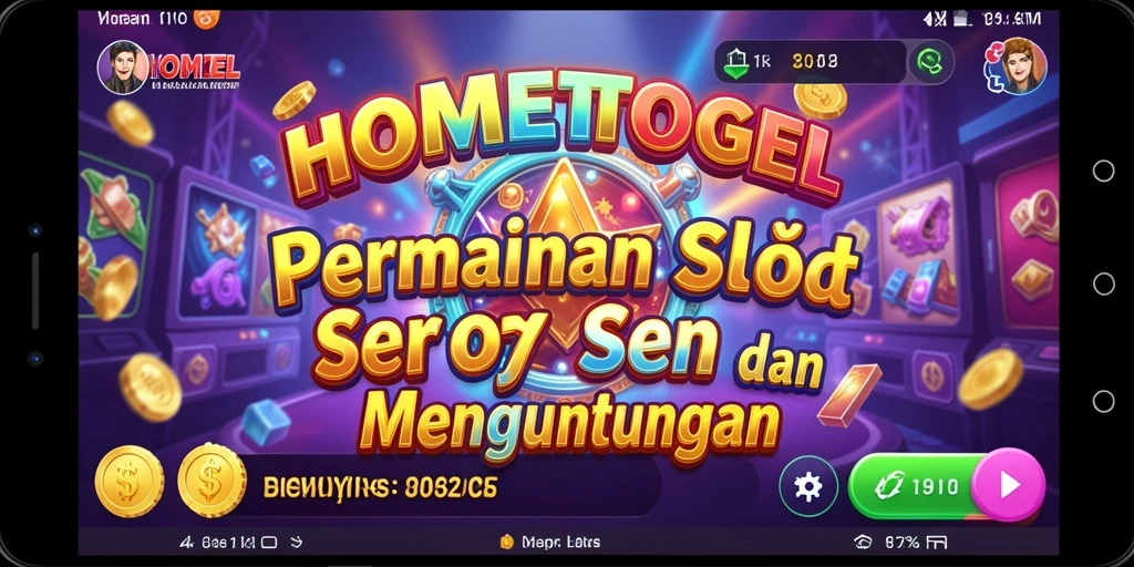 Tampilan menarik dalam gameplay Slot HOMETOGEL yang seru.