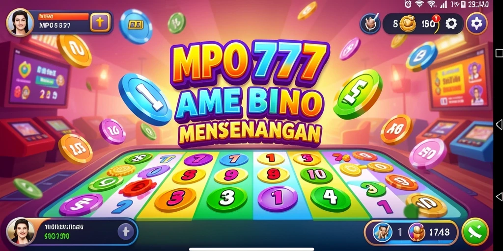 Tampilan gameplay Bingo yang seru dan interaktif.