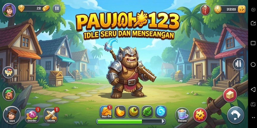 Menampilkan gameplay seru dan karakter unik dari PAUS123.
