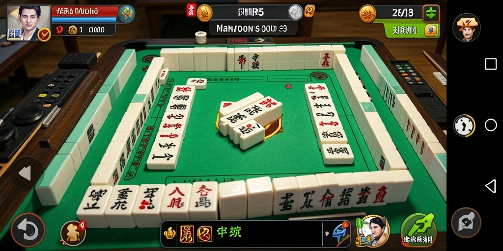 Tampilan gameplay menarik dari SVIP5 dengan desain Mahjong yang modern.