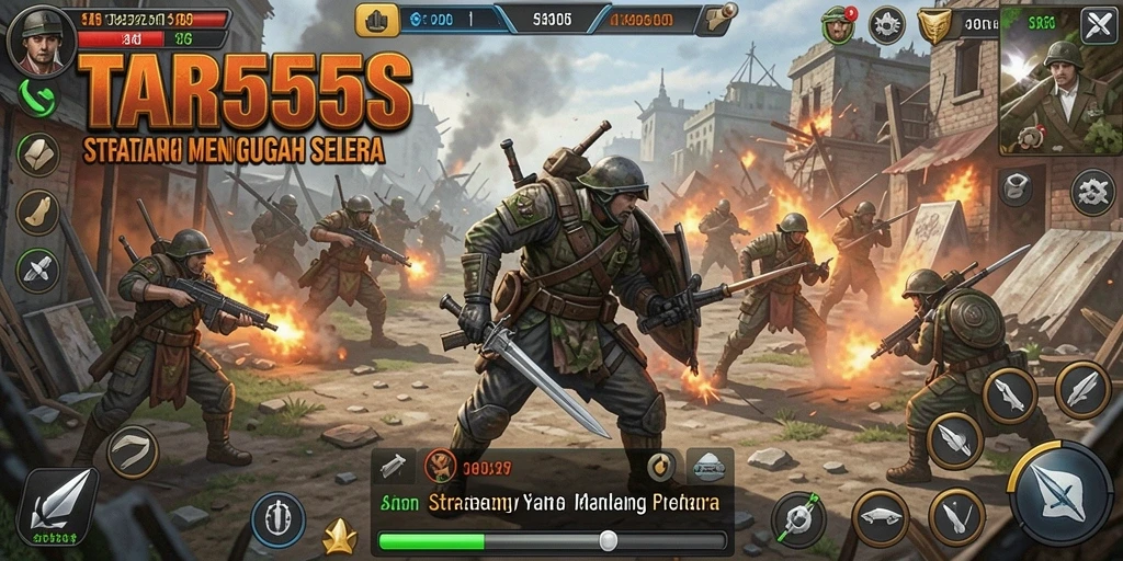 Gameplay mendebarkan dengan strategi mendalam.