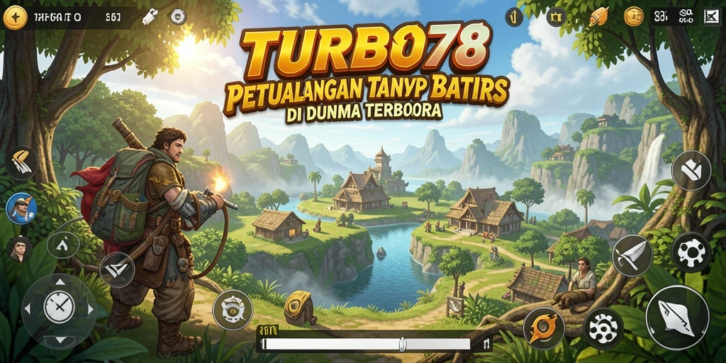 Tampilan menakjubkan dari gameplay TURBO78 yang mendebarkan.