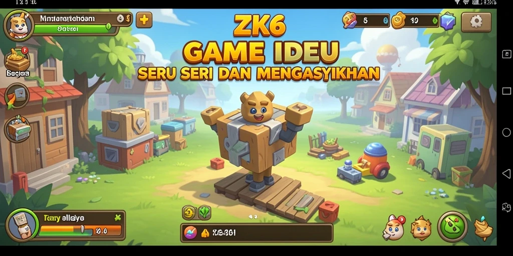 Tampilan gameplay ZK6 yang menawan dan mengasyikkan.